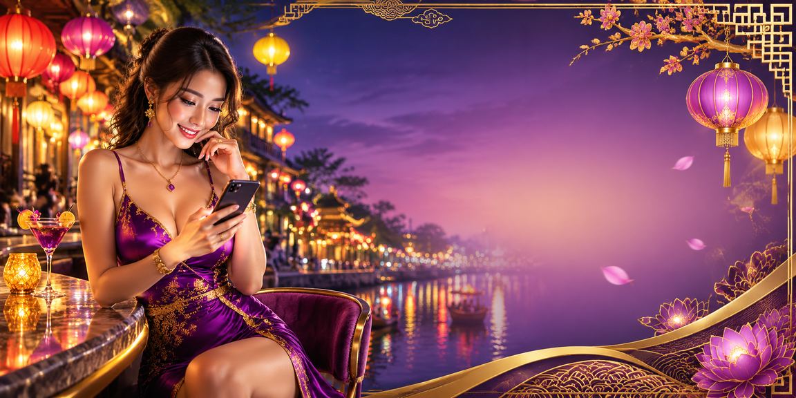 Người chơi đặt cược thể thao bên ánh đèn lồng tại Hà Nội về đêm