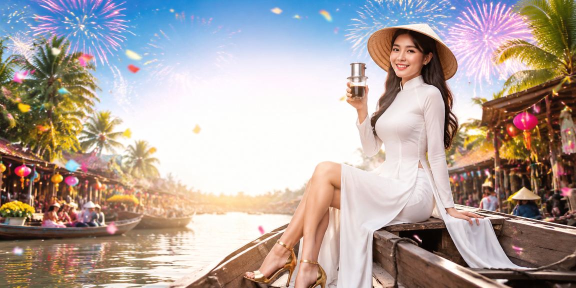 Người dùng miền Tây chơi xổ số trực tuyến bên ly cà phê sáng